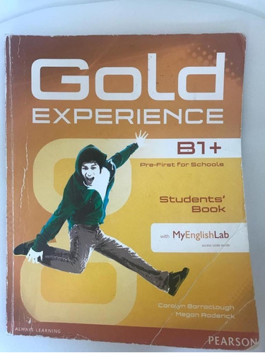 Gold Experience B1+ Students Book My English Lab -no Envío-