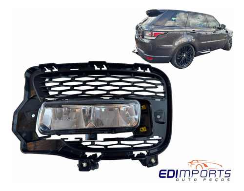 Farol De Milha De Led Lado Esquerdo Range Rover Sport 2015