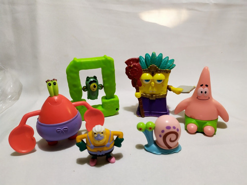 Lote Personajes Bob Esponja - Patricio Calamardo Etc