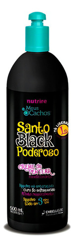 Crema De Peinar Santo Black Novex 500gr Novex