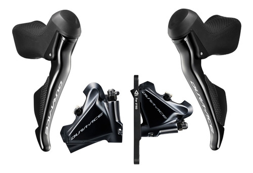 Ergopower Hidráulico Shimano Dura Ace R9170 Di2 11v Ciclos