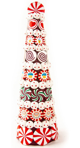 Imagen 1 de 4 de Adornos Navideños Running Árbol Caramelos Horizontal