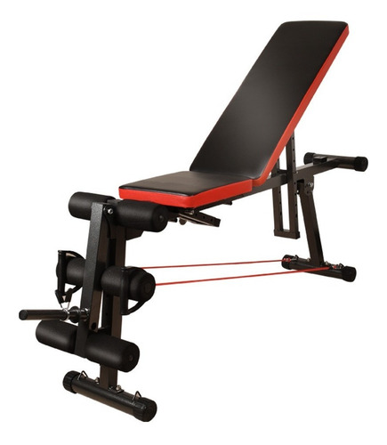 Imagen 1 de 5 de Banco Pesas Profesional Gym Ajustable Fitness Ejercicio Mult