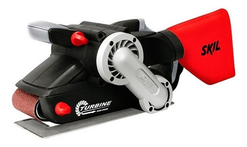 Imagen 1 de 2 de Lijadora de banda Skil 7640 negra y roja 900W 230V-240V