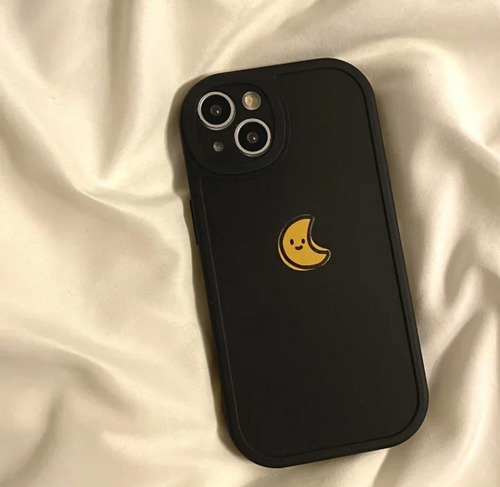 Funda Case Silicona De Sol Y Luna Para iPhone