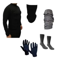 Comprar Camiseta Termica N+ Cuello Salomon Y Cuello + Medias+ Guante