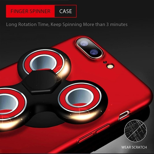 Spinner Fidget Hand Con Base Universal Celular Soporte Niño