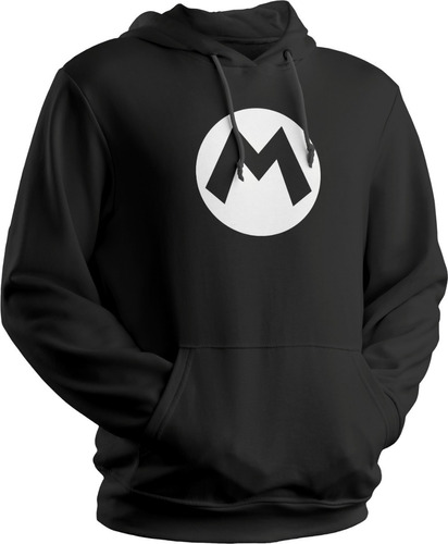 Sudadera Logo De Mario Bros Nintendo Switch 3ds 