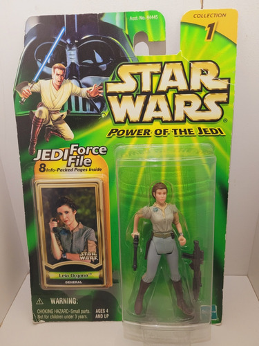 General Leia Organa- Starwars- Power Of The Jedi- Jedi File