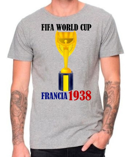Remera - Mundial Italia 1934 - Francia 1938 - Mundiales