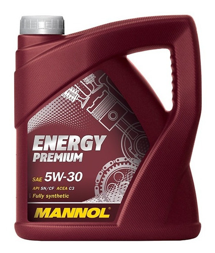 Aceite Motor Mannol 5w30 Energy Premium C3 Dpf Sintético 4l