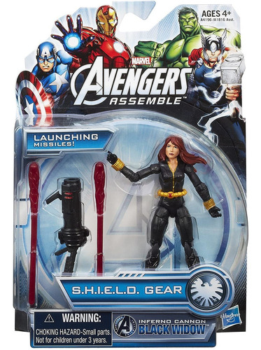 Avengers Muñeco Shield Gear Varios Modelos Hasbro Original