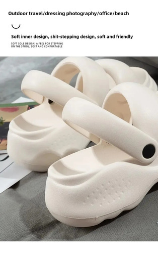 Sandalias De Playa Con Plataforma De Verano Para Mujer
