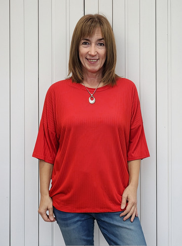 Remera Morley Miramar Busto/cadera 120 Largo 73 Cm.