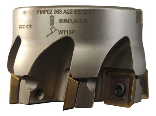 Cabeçote Fmp02-063-a22-se12-07 + 10 Inserto Seet 13t308per