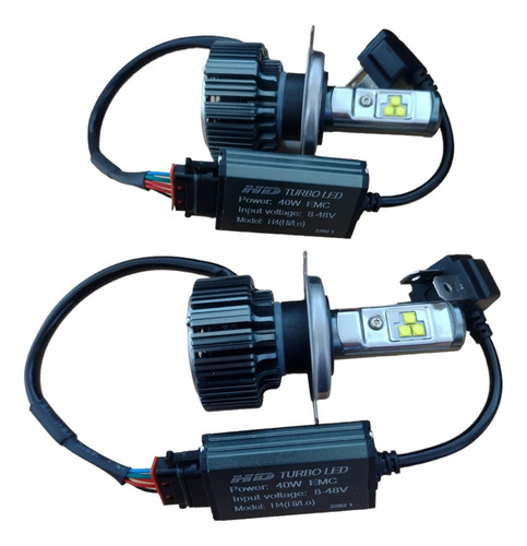 Ampolletas H4/h7/9006/h11/ Led Csp 70w 7600lm Can Bus 12-24v