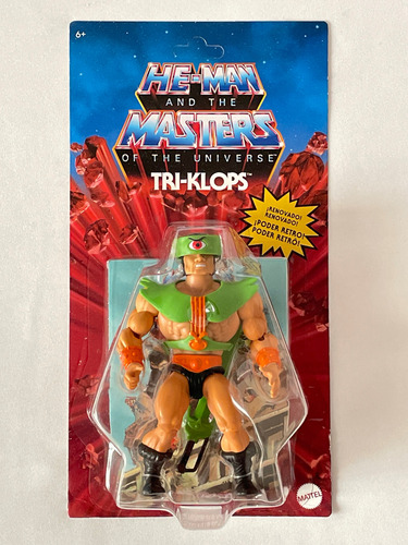 Triklops Motu Origins Mattel 2023 Tri Klops Triclops Unpunch (Usado)