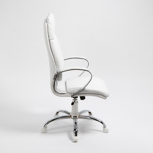 Imagen 2 de 10 de Sillón Gerencial Electra Estructura Cromada Diseño Rossi