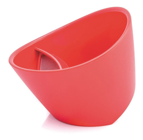 Magisso Taza Inclinable Para Té Color Rojo coral