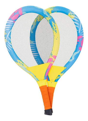 Raqueta Recreativa Badminton Con Volante Color Multicolor Luces / 1986650
