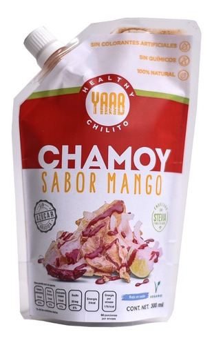 Salsa Chilito Mango Chile Chamoy Stevia Saludable Organico/e