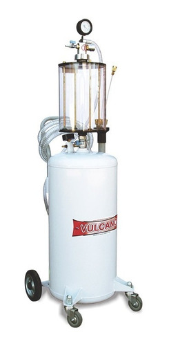 Aspirador Neumático De Aceite Con Visor Cap. 60 Lts. Vulcano