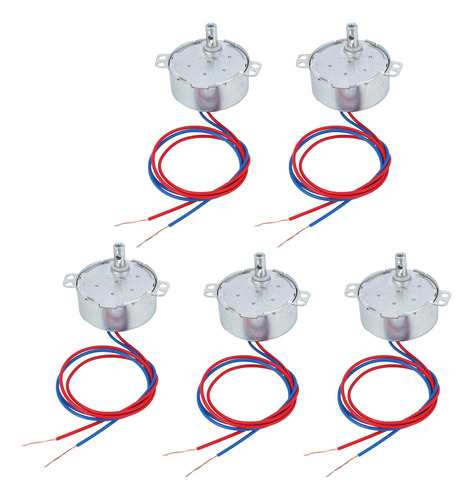 5 X Ac 220v-240v, 4 W, 3 Rpm, Ccw/cw, 20 Mm De Espesor, Corr