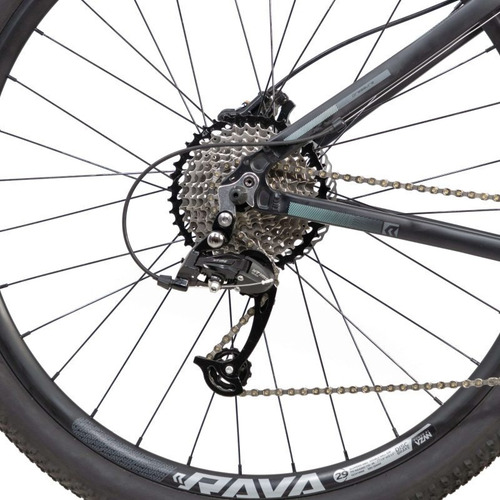 Imagem 5 de 7 de Bicicleta Aro 29 Mtb Rava Pressure 20v Alum Freio Hidraulico