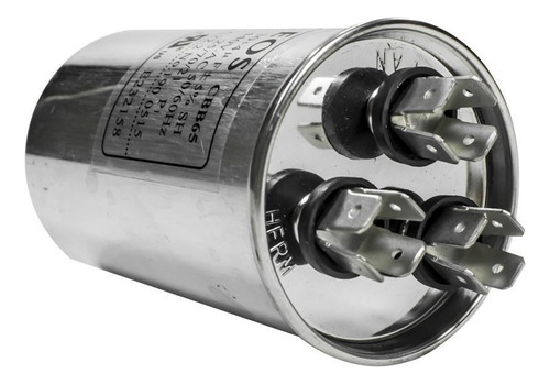 Capacitor Duplo Para Ar Condicionado 55+5uf 380/440