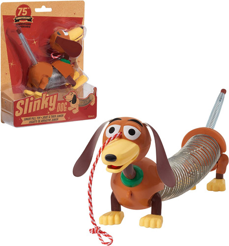 Retro Slinky Dog Jr, El Juguete Original De Primavera Para C