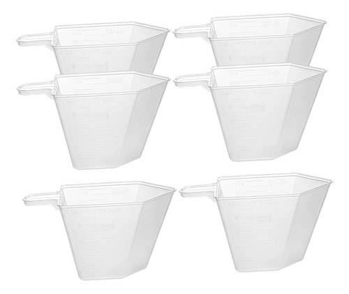 6x Medición De La Cocina Medición De Vaso De Precipitados