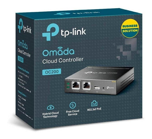 Controlador Eap Tp-link Cloud Omada Oc200 2 Lan Poe 1 Usb