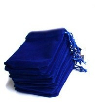 Imagen 3 de 5 de Lote 4 Guardapolvos Joyas, Bolsa Terciopelo Para Joyería