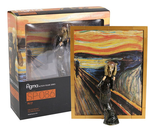 Figura De Acción De Juguete Figma Sp-086 The Scream The Tabl