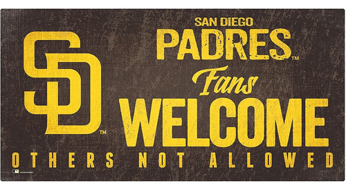 Fan Creations Mlb San Diego Padres Unisex San Diego Padres F