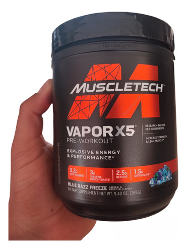 Vapor X5 Muscletech Pre-workout