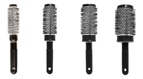 Cepillos Para Cabello Brusing Térmico Set X 4 36-45-52-61 Mm