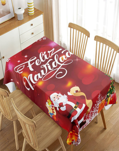 Mantel De Navidad Decorar En Fechas Navideñas 140x220cm