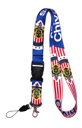 1 Portagafete  /  Lanyard Chivas Rayadas