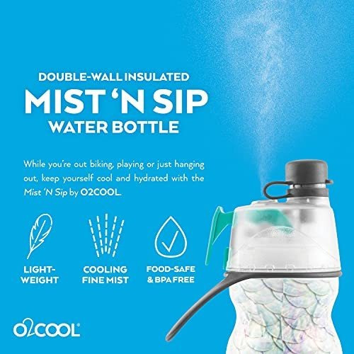 O2cool Arctic Squeeze - Caja De Agua Para Nebulización Con A