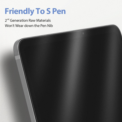 Imagen 7 de 7 de Lámina Pantalla Paperfeel Para Samsung Galaxy Tab S7 Fe