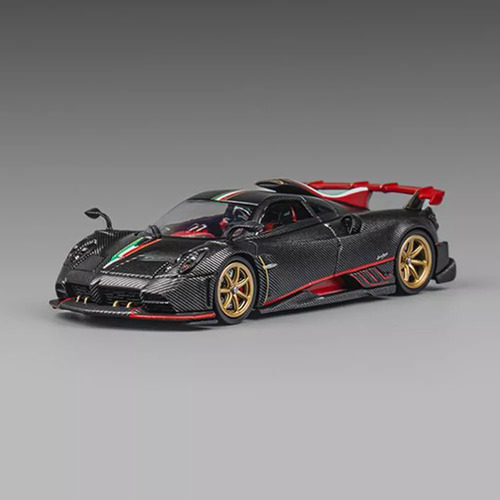 Cm Model Pagani Imola Full Dry Carbon 04 Con Acrilico 1/64 Color Negro