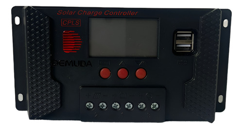 Controlador Carga Solar 50a Lcd Display Demuda
