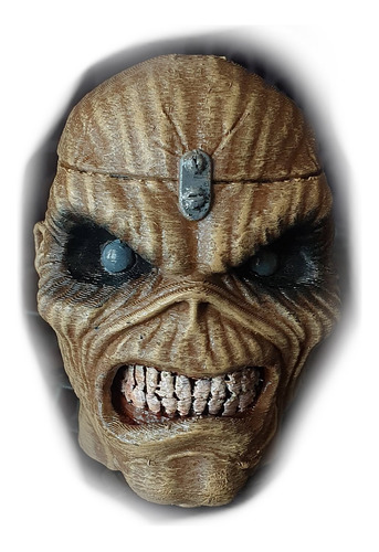 Figura Cabeza Eddie Trooper - Iron Maiden - 8cm De Alto