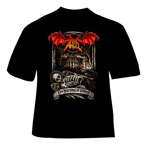 Polera Dark Angel - Ver 12 - The Burning Of Sodom