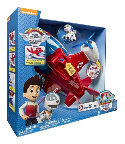 Avion Air Patroller Paw Patrol Patrulla Canina - Vamosajugar