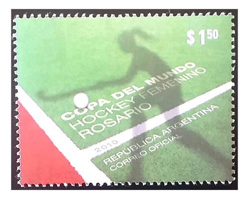 Copa Mundial Hockey Femenino. Rosario 2010. Mint