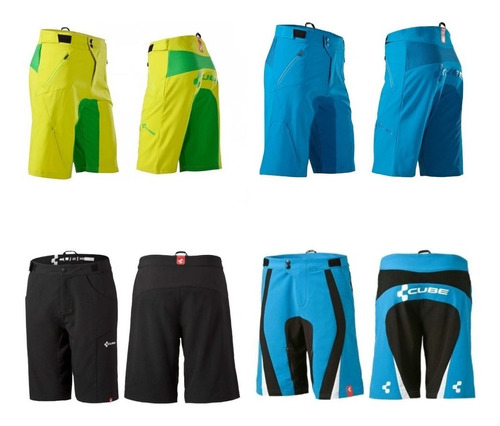 Short Cube Mtb Dh Enduro Ciclismo Bicicleta