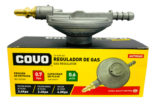 Regulador De Gas Autogas Covo