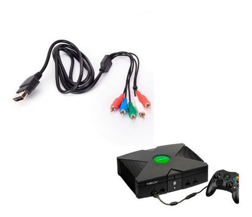 Cable Av Componentes Full Hd Compatible Con Xbox Clásico